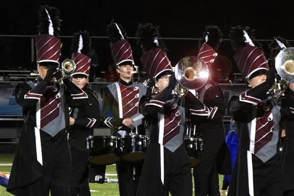 Broadneck High School Marching Band Performing
